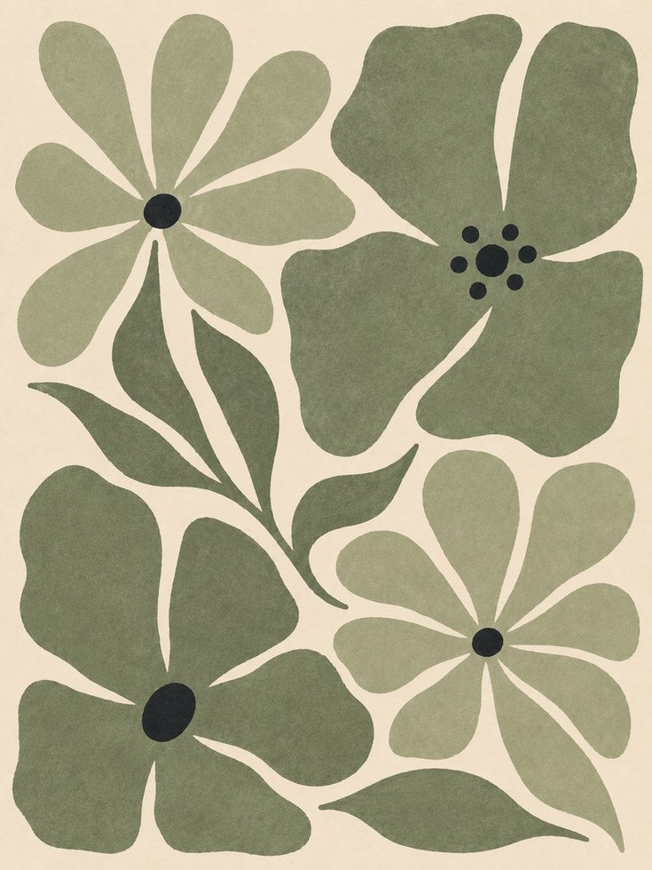 Matisse Inspired Wall Art - artwork on paper