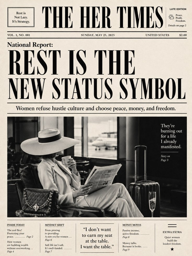 Feminist Newspaper Wall Art Print - artwork on paper