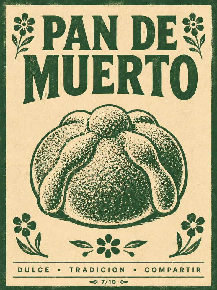 Mexican Folk Art Print - artwork on paper