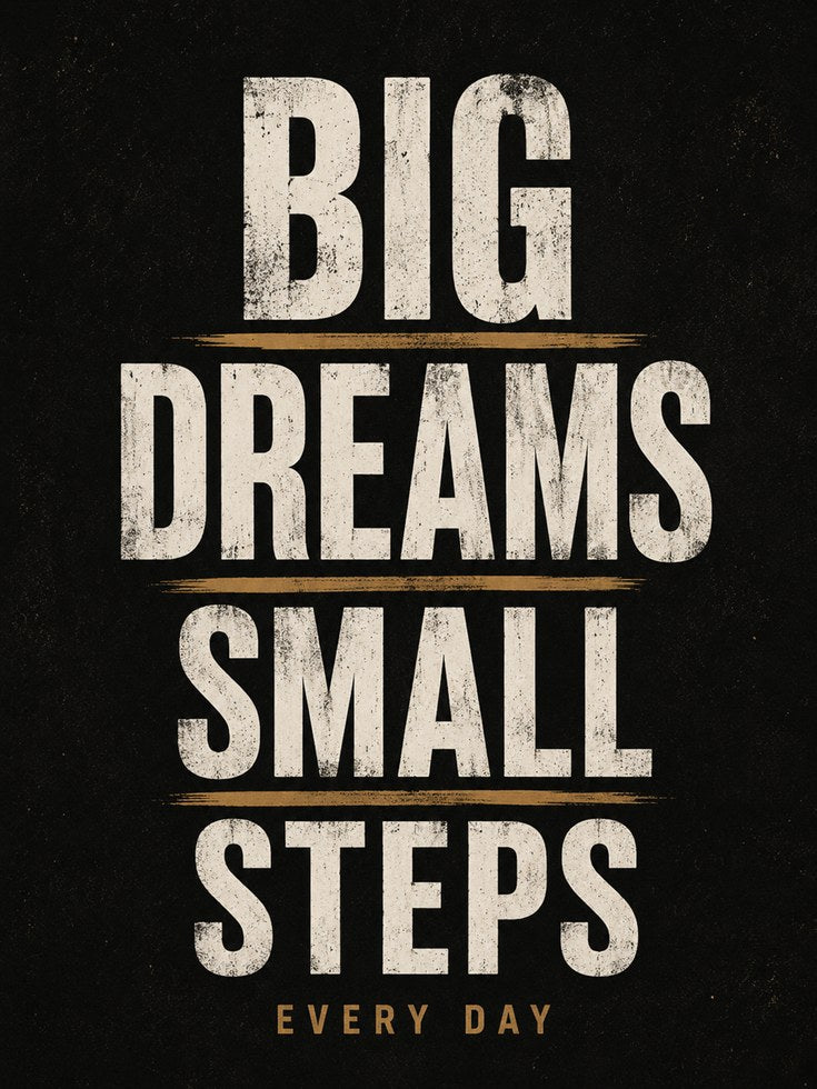 Motivational Wall Art - artwork on paper