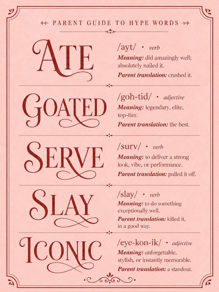 Parenting Wall Art – Funny Parent Guide Print - artwork on paper