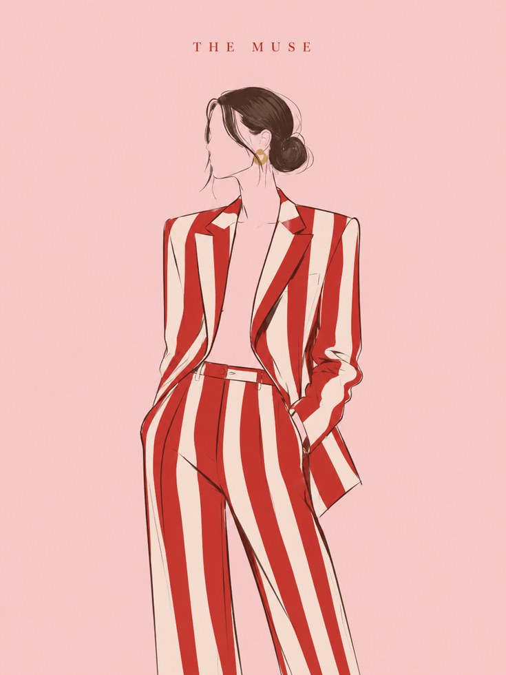 Fashion Illustration Print – Fashion Wall Art - artwork on paper