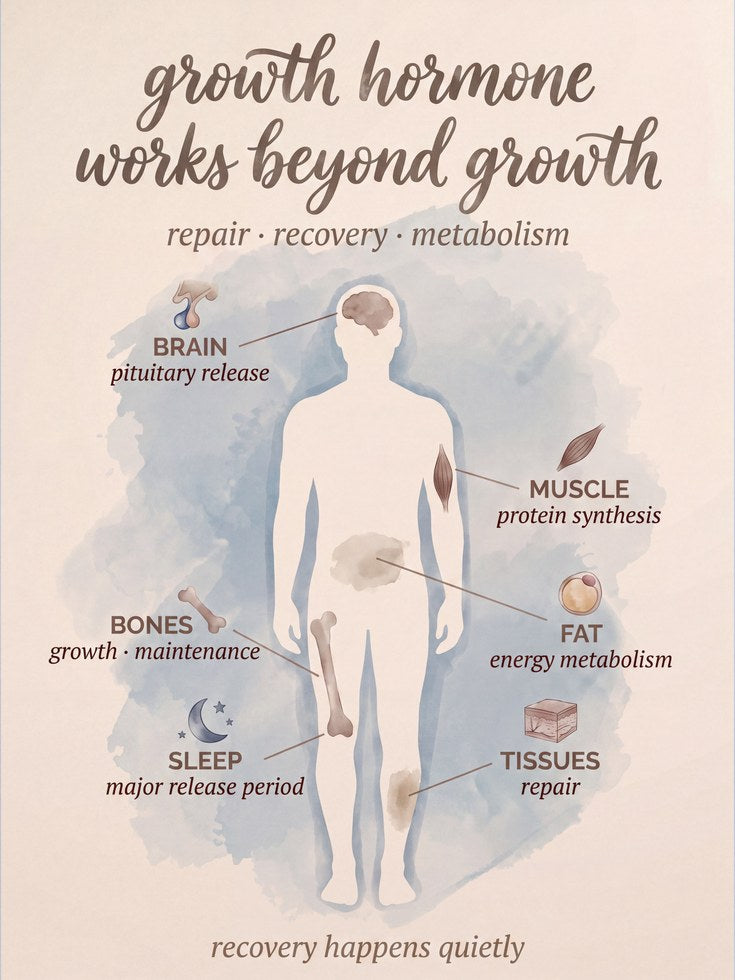 Growth Hormone Poster - artwork on paper