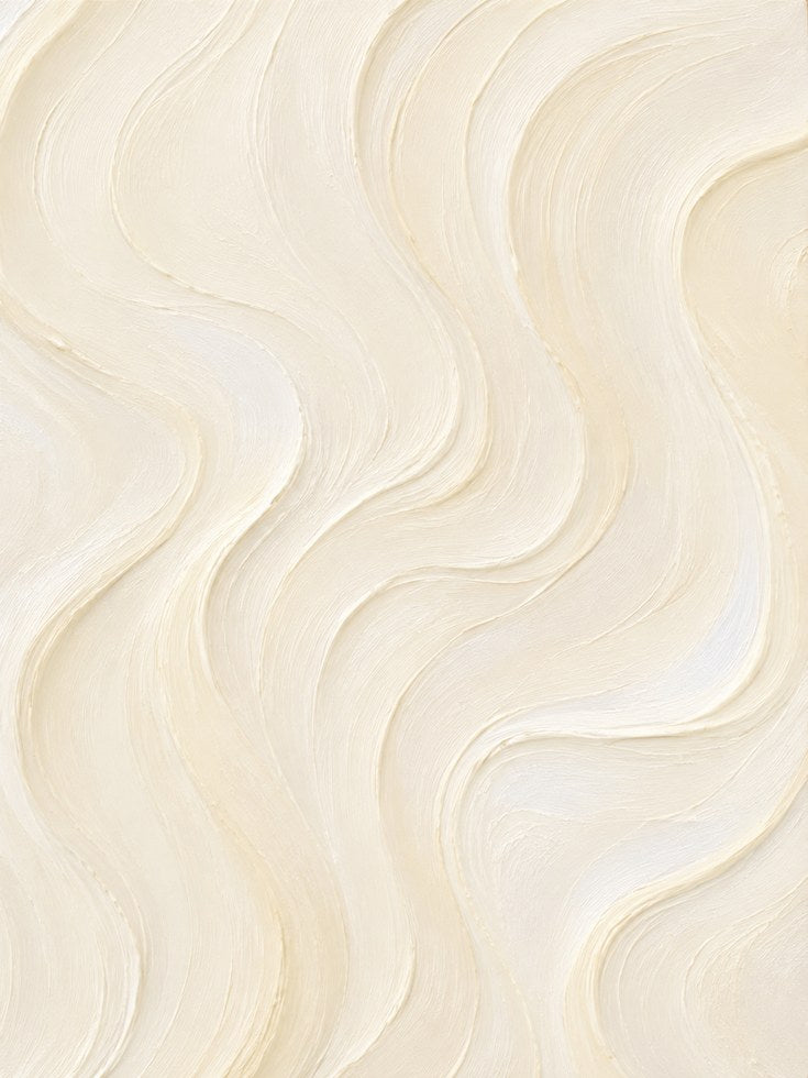 Neutral Abstract Wall Art – Beige Swirl Print - artwork on paper