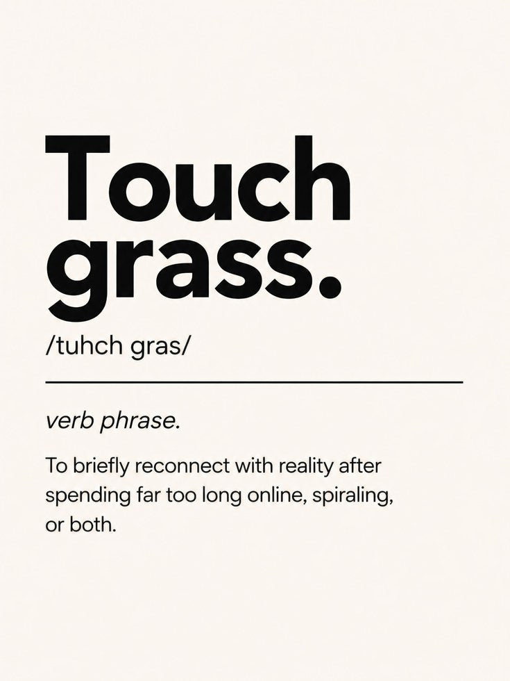 Funny Meme Typography Print - artwork on paper