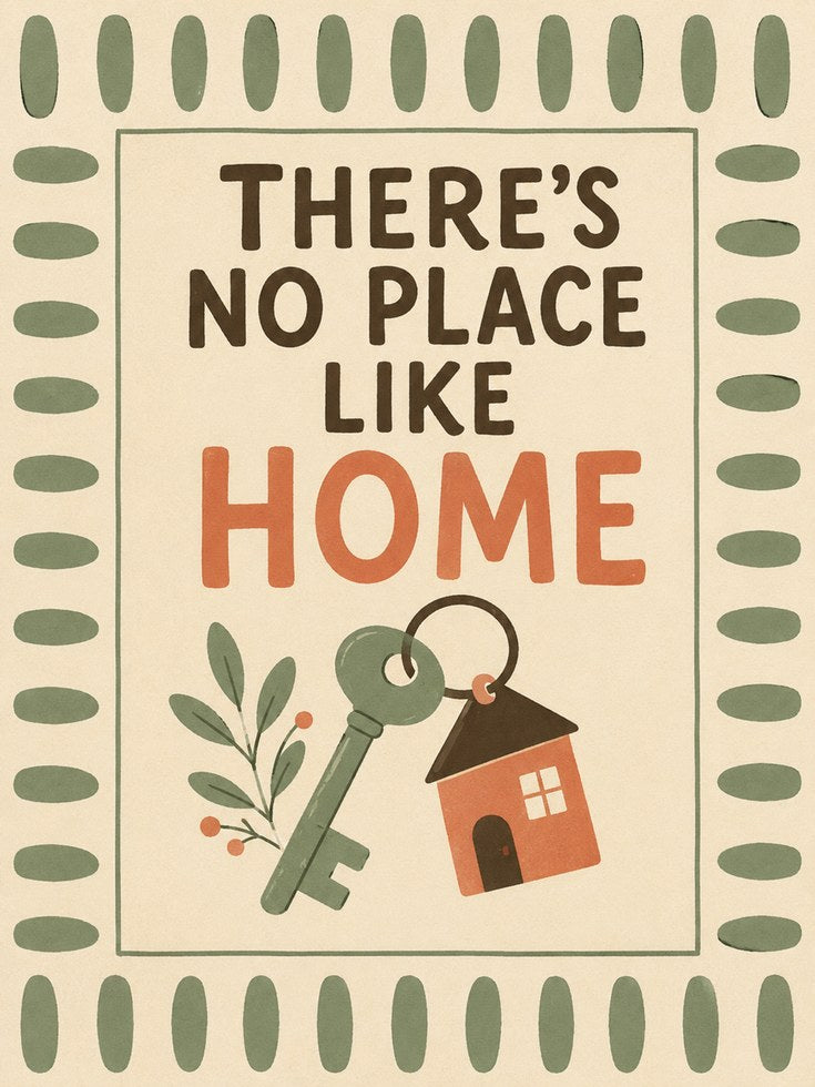 Home Quote Wall Art - artwork on paper