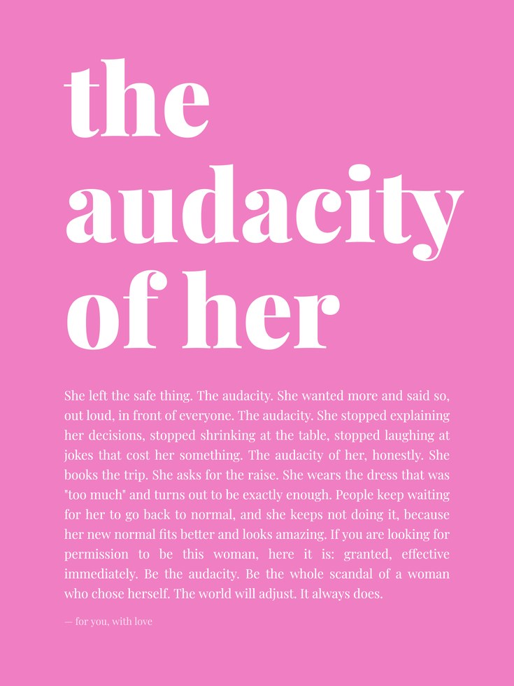 Feminist Quote Print – Empowerment Wall Art - artwork on paper