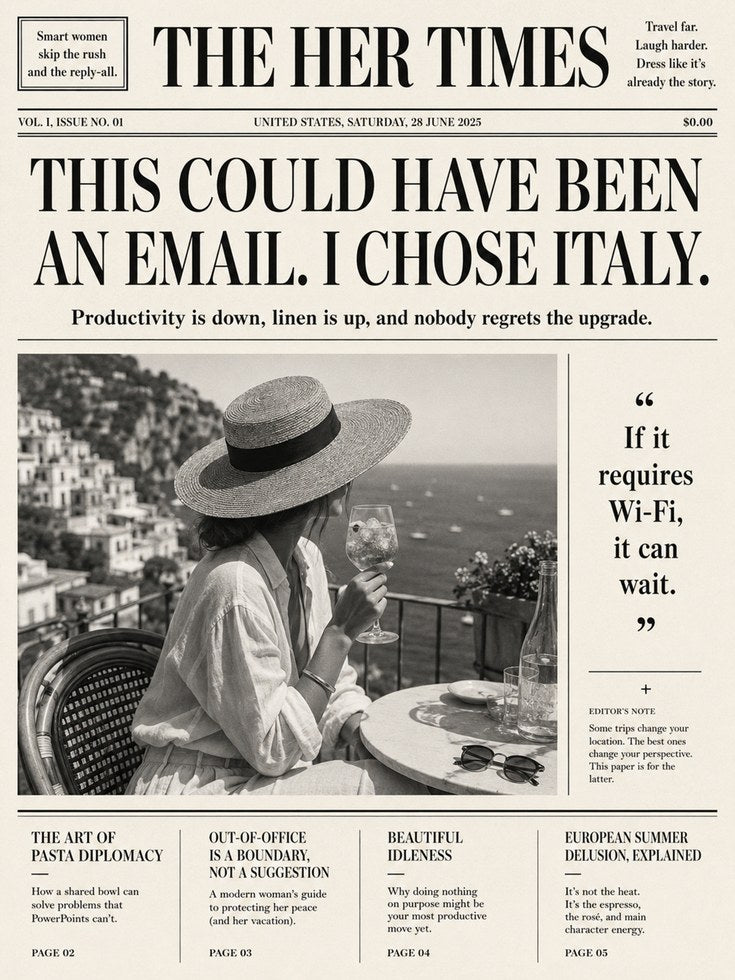 Italian Coastal Travel Poster: Black and White Photography Print - artwork on paper