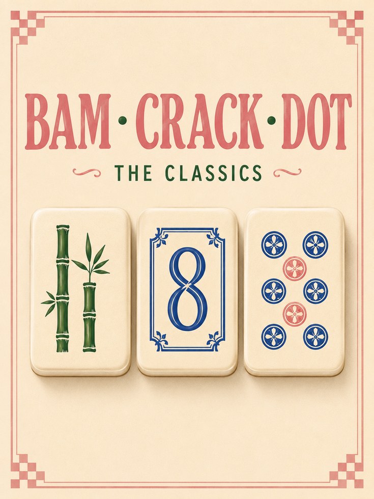 Mahjong Wall Art – Vintage Game Room Decor - artwork on paper
