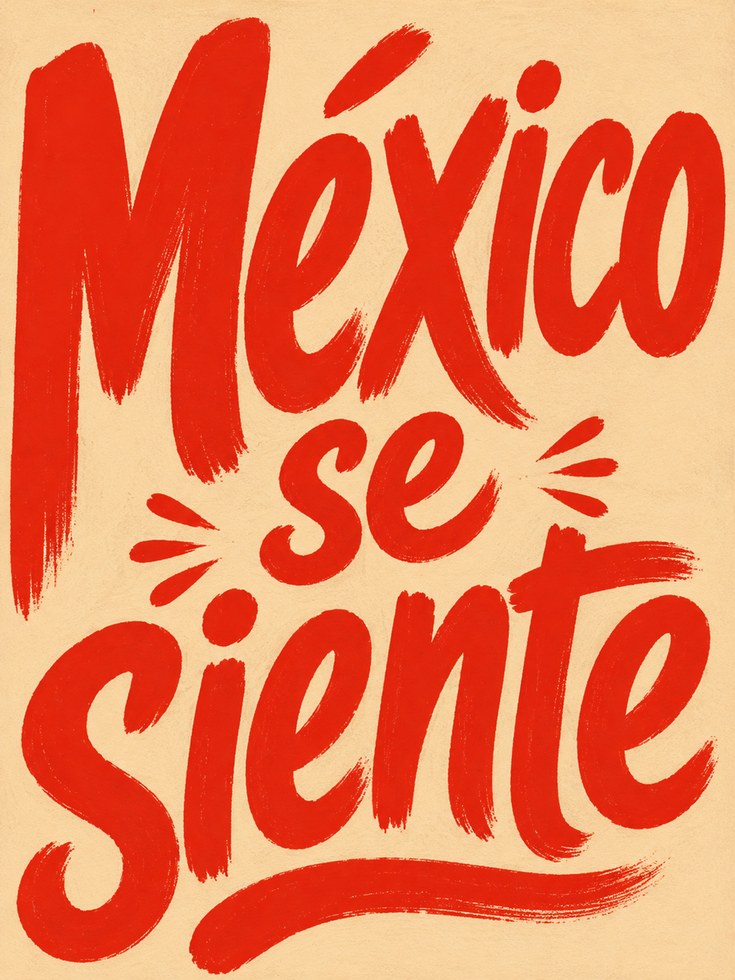 Mexican Typography Print – Mexico Wall Art - artwork on paper
