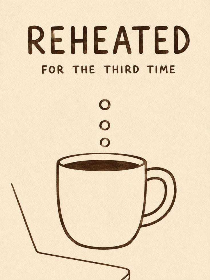 Coffee Kitchen Wall Art – Funny Coffee Print - artwork on paper