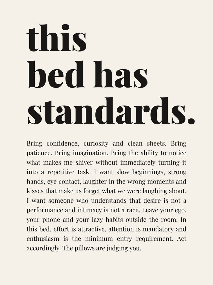 Bedroom Typography Print - artwork on paper