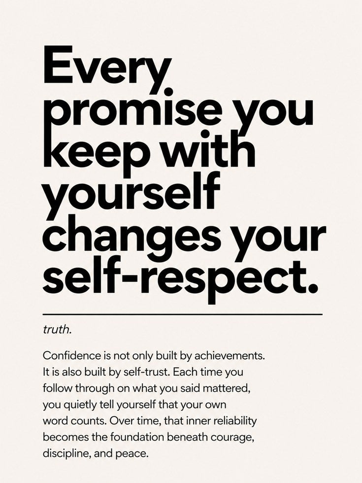 Self-Respect Motivational Print - artwork on paper