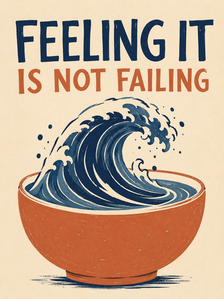 Mental Health Wall Art - artwork on paper