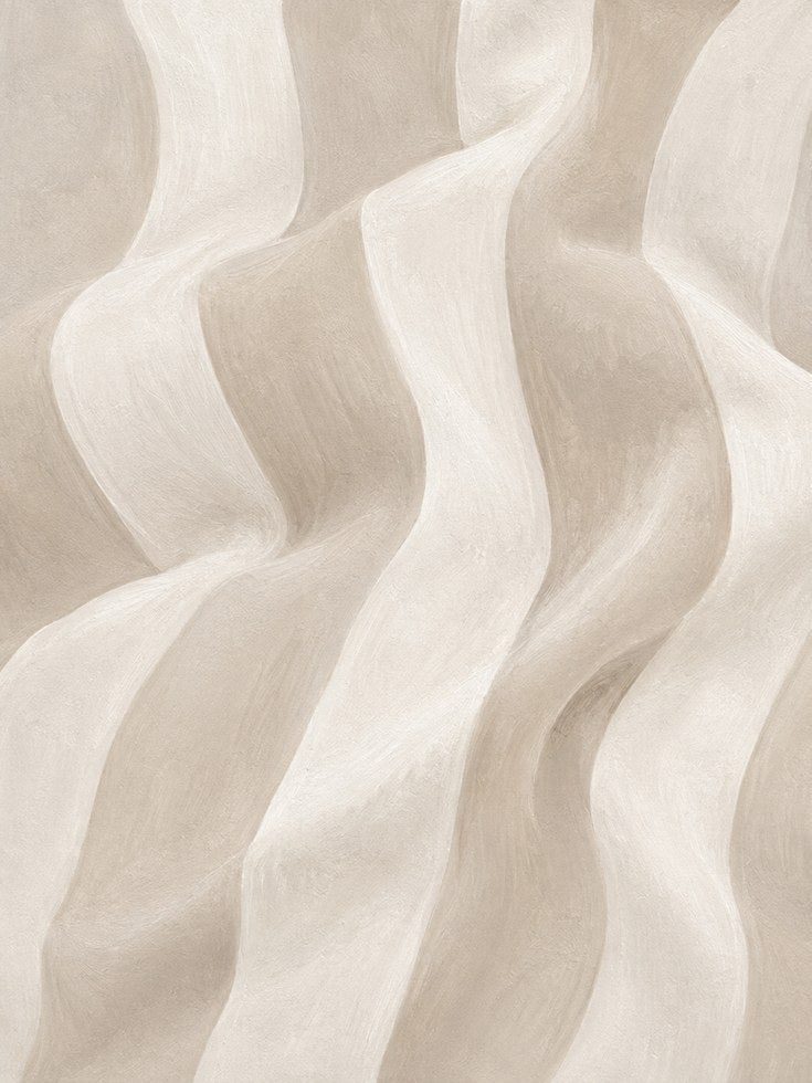 Neutral Abstract Wall Art - artwork on paper