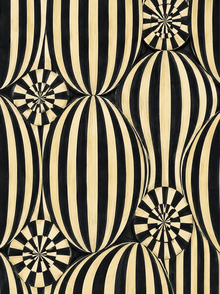 Op Art Print – Geometric Optical Illusion - artwork on paper