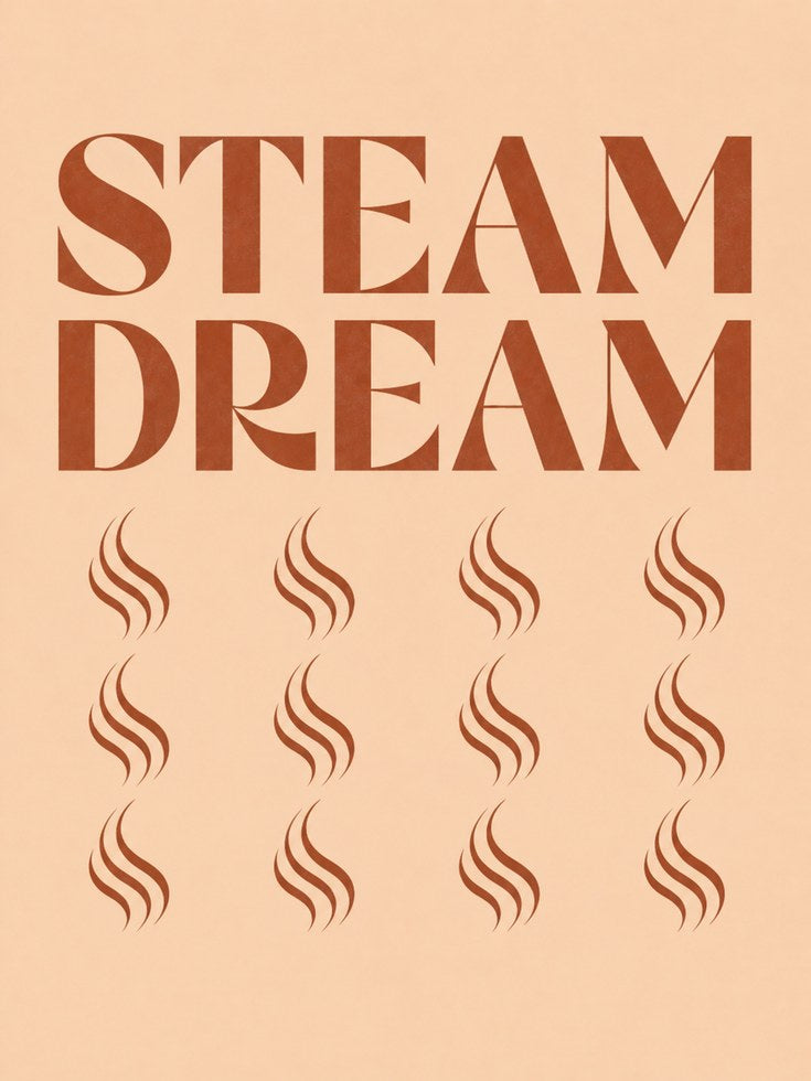 Retro Coffee Print – Vintage Typography - artwork on paper