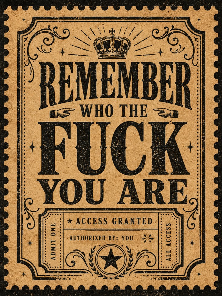 Motivational Quote Print - artwork on paper