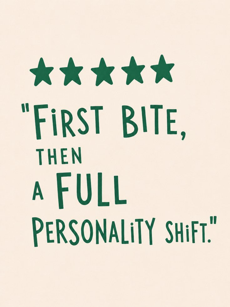 Food Review Quote Art Print: Humorous Kitchen Wall Art - artwork on paper