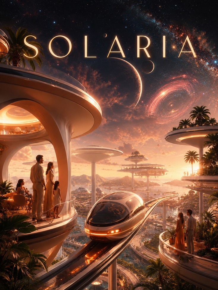 Space Travel Poster – Futuristic Wall Art - artwork on paper