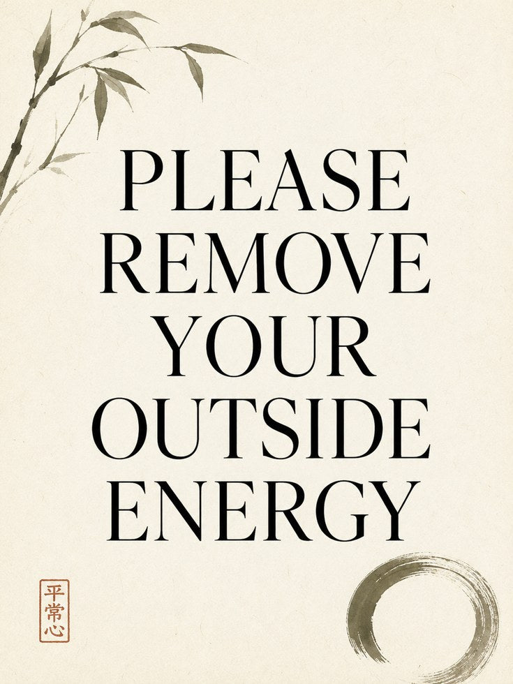 Entryway Wall Art – Remove Shoes Sign - artwork on paper
