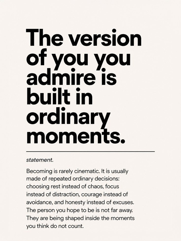 Becoming Quote Wall Art: Black and White Typography - artwork on paper