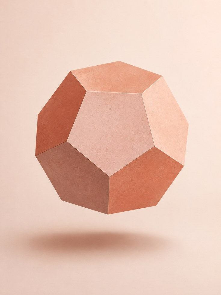 Geometric Wall Art – Modern Abstract Print - artwork on paper