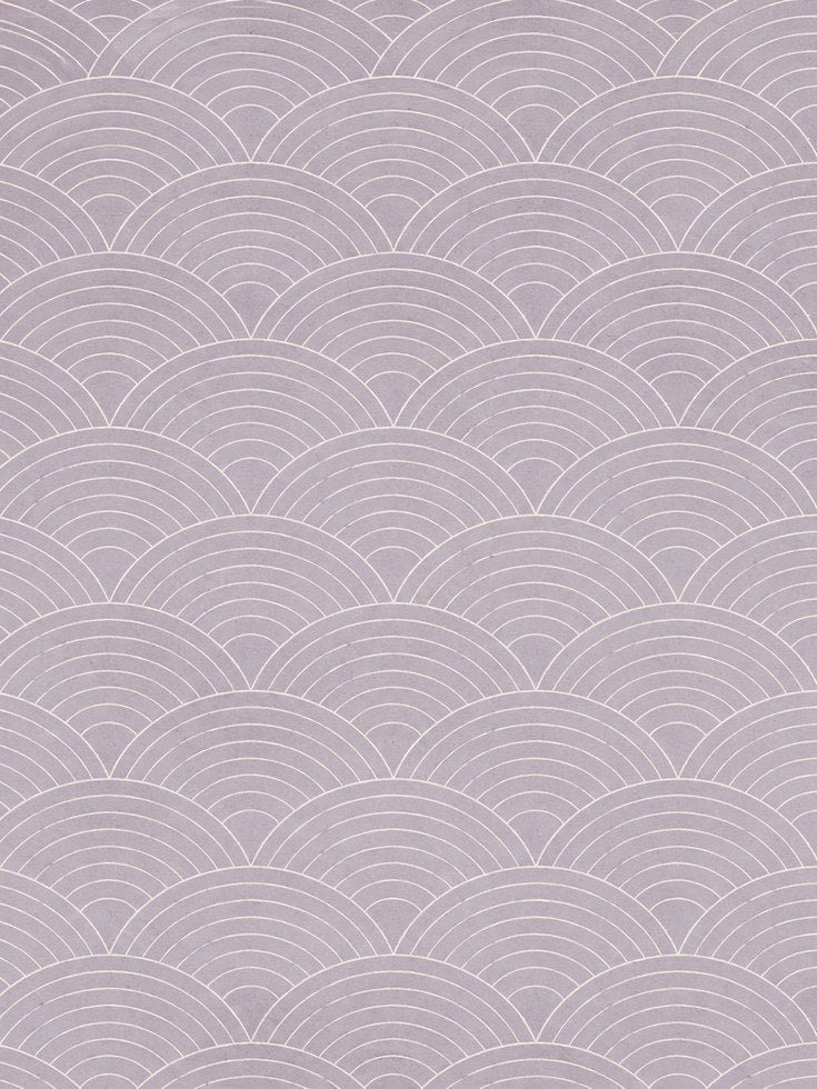 Japanese Seigaiha Wave Print - artwork on paper