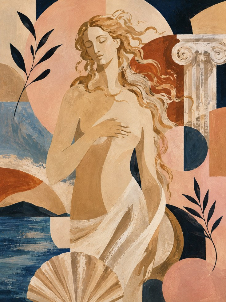 Venus Wall Art – Classical Mythology Print - artwork on paper
