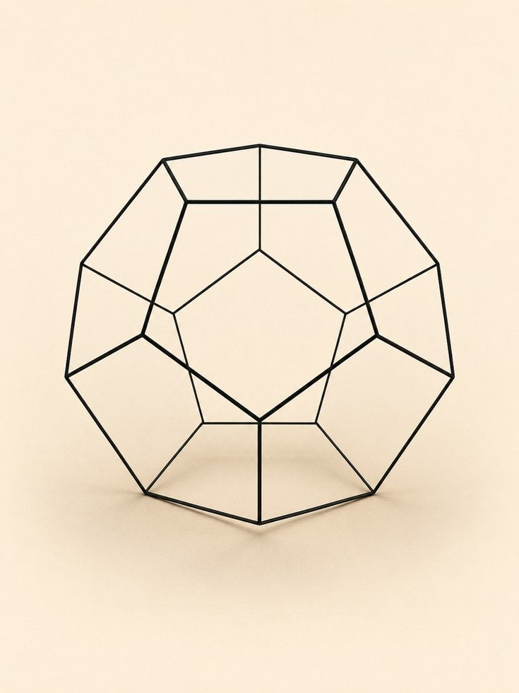 Geometric Wall Art – Minimalist Line Art Print - artwork on paper