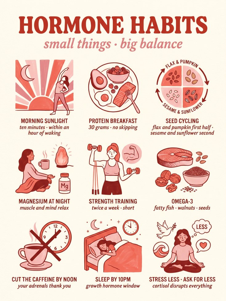Hormone Habits Wall Art - artwork on paper