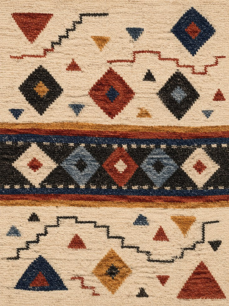 Southwestern Wall Art – Tribal Pattern Print - artwork on paper