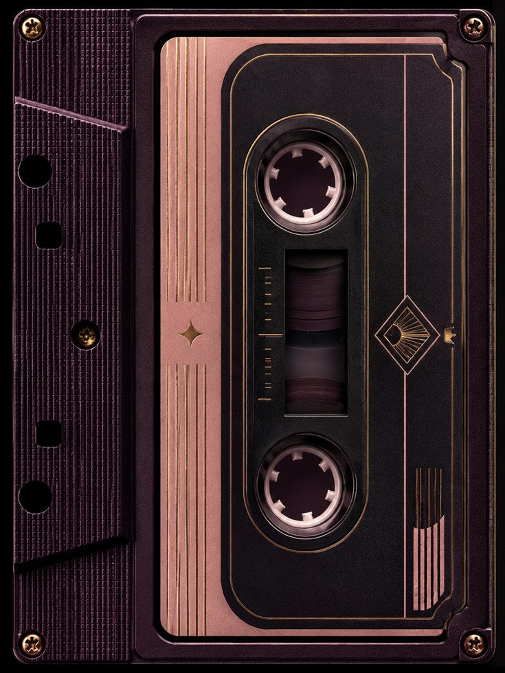 Retro Cassette Tape Art Print - artwork on paper