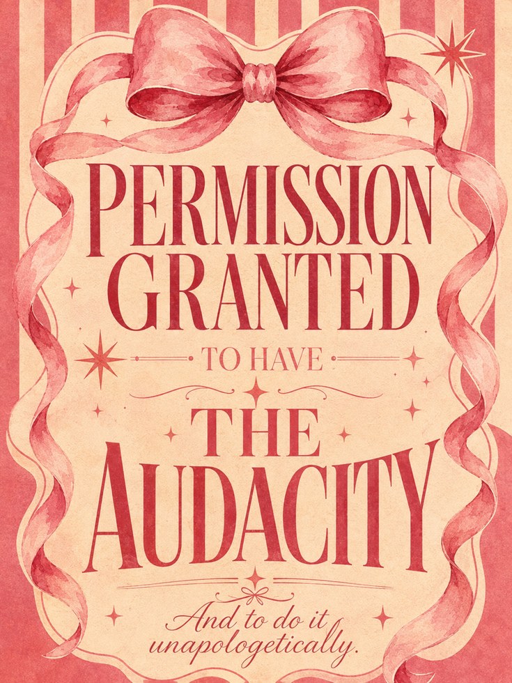 Permission Granted Print - artwork on paper