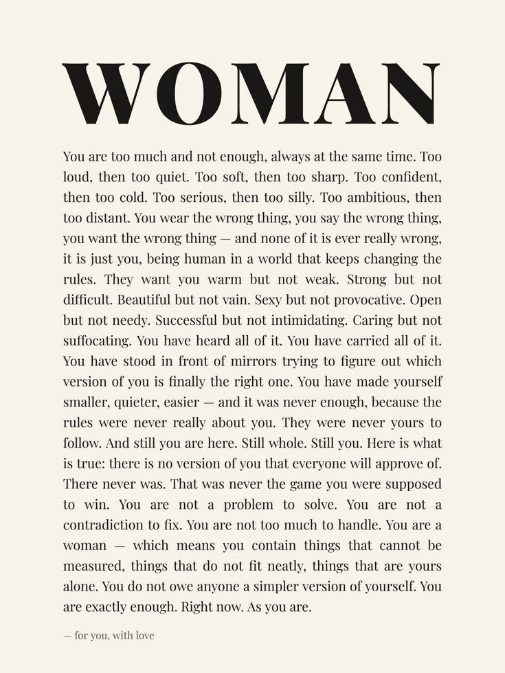 Woman Empowerment Print – Feminist Wall Art - artwork on paper