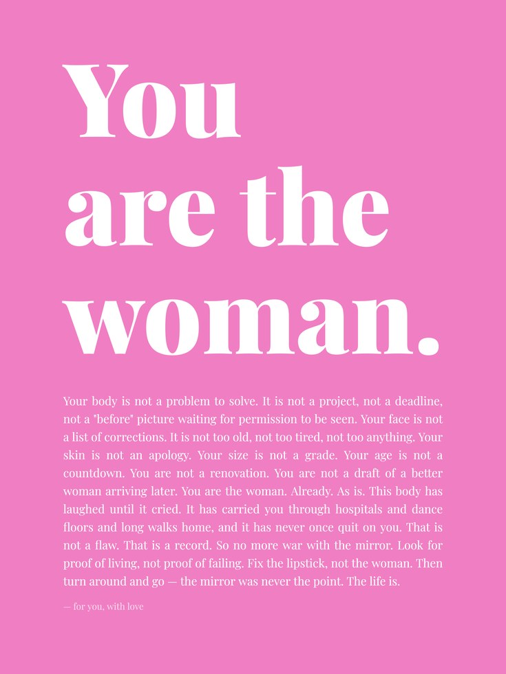 Empowerment Wall Art – Feminist Quote Print - artwork on paper