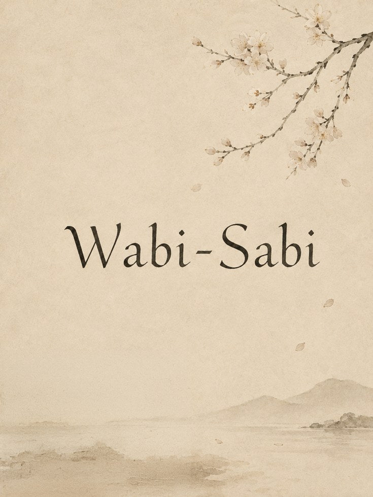 Japanese Wall Art – Wabi Sabi Print - artwork on paper