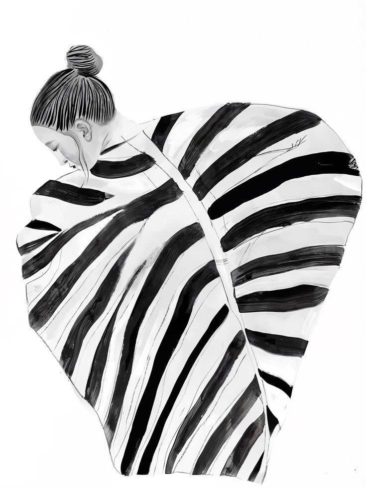 Fashion Illustration Print - artwork on paper
