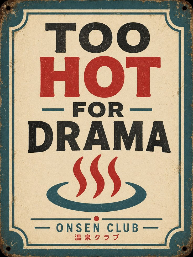 Retro Typography Print – Vintage Humor Wall Art - artwork on paper