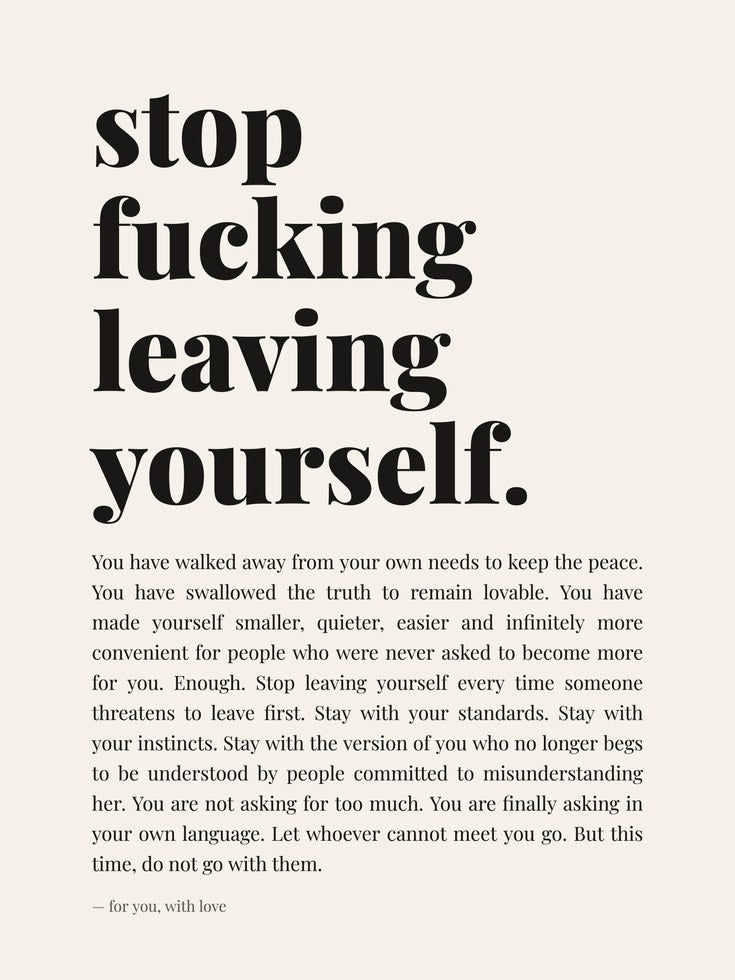 Self Love Wall Art – Empowerment Quote Print - artwork on paper