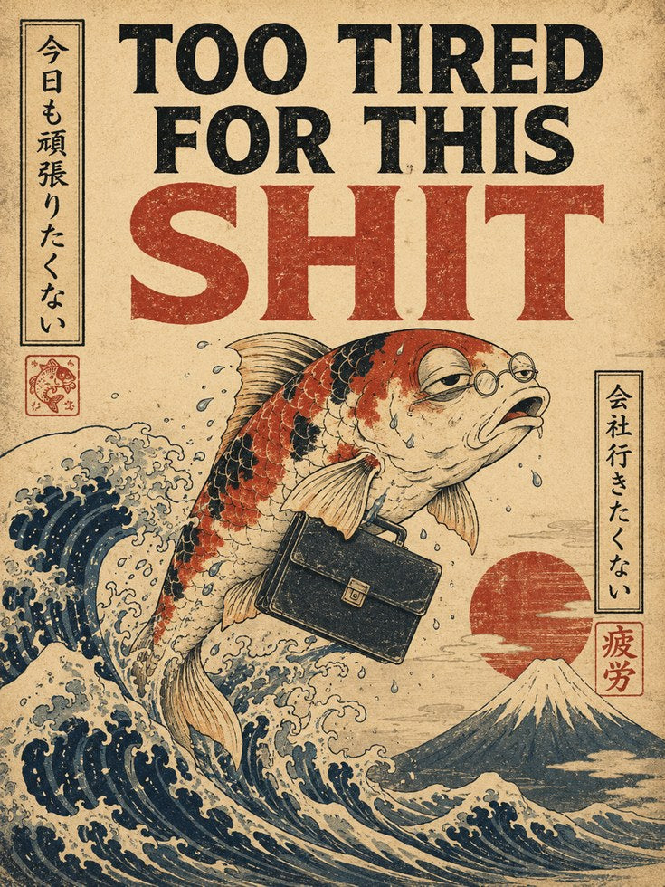 Funny Office Wall Art - artwork on paper
