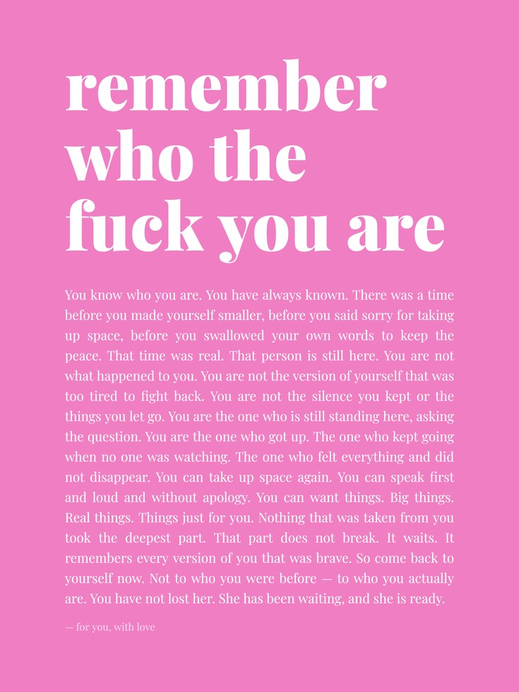 Self Love Quote Print – Empowerment Wall Art - artwork on paper