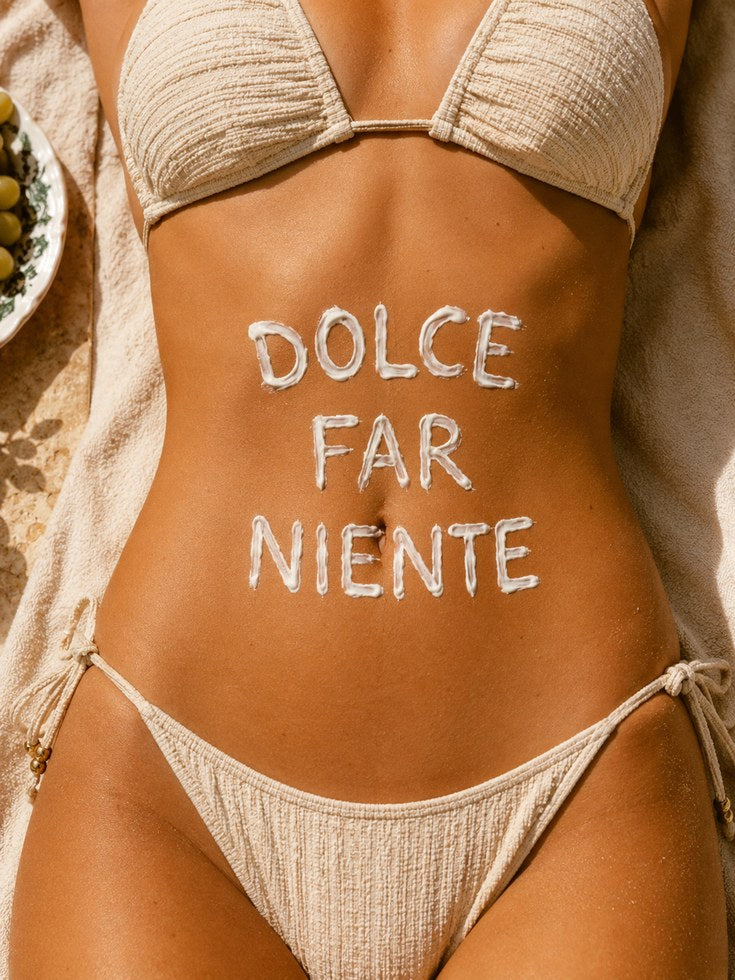 Dolce Far Niente Body Print - artwork on paper