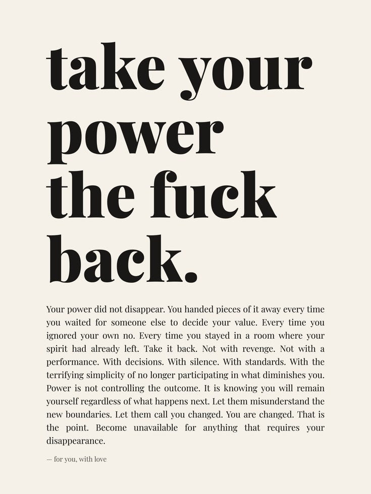 Empowerment Quote Print - artwork on paper