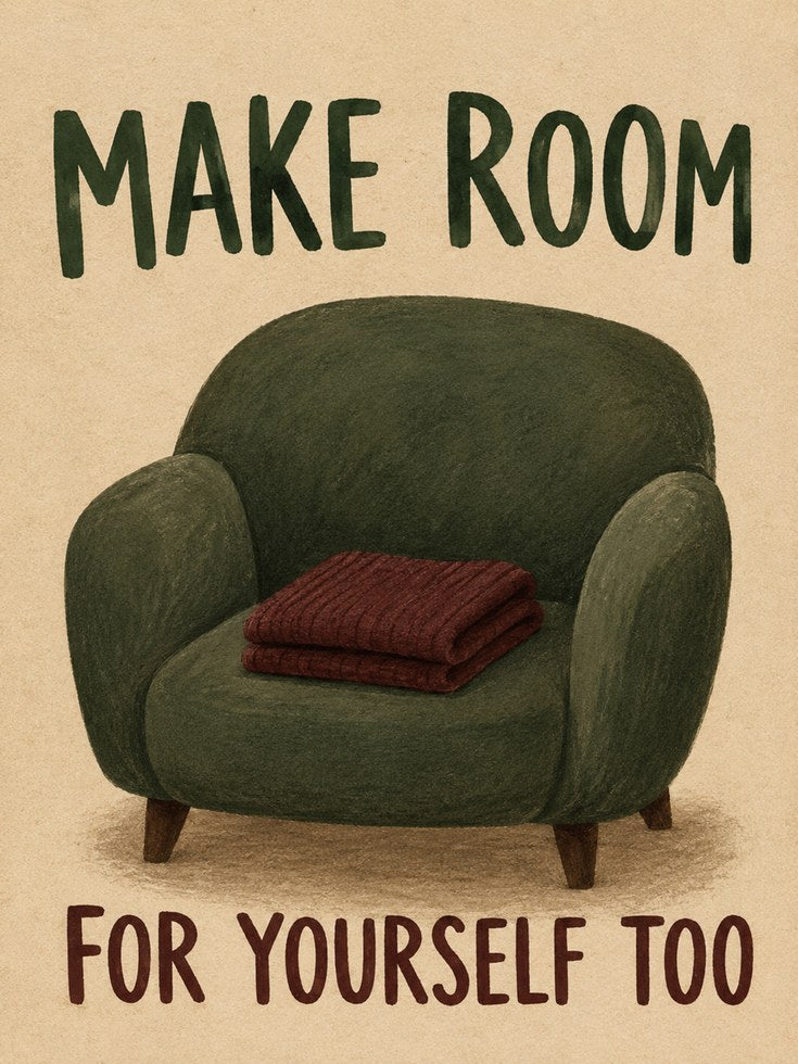 Self Care Wall Art - artwork on paper