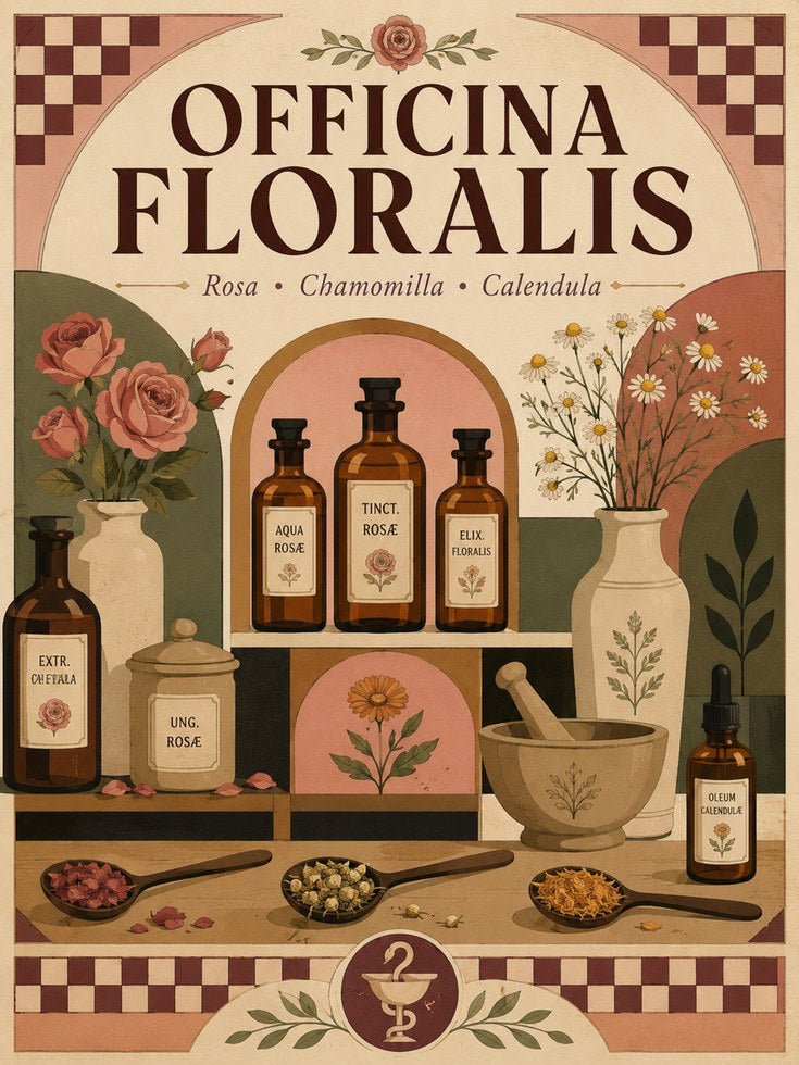 Herbal Apothecary Print - artwork on paper