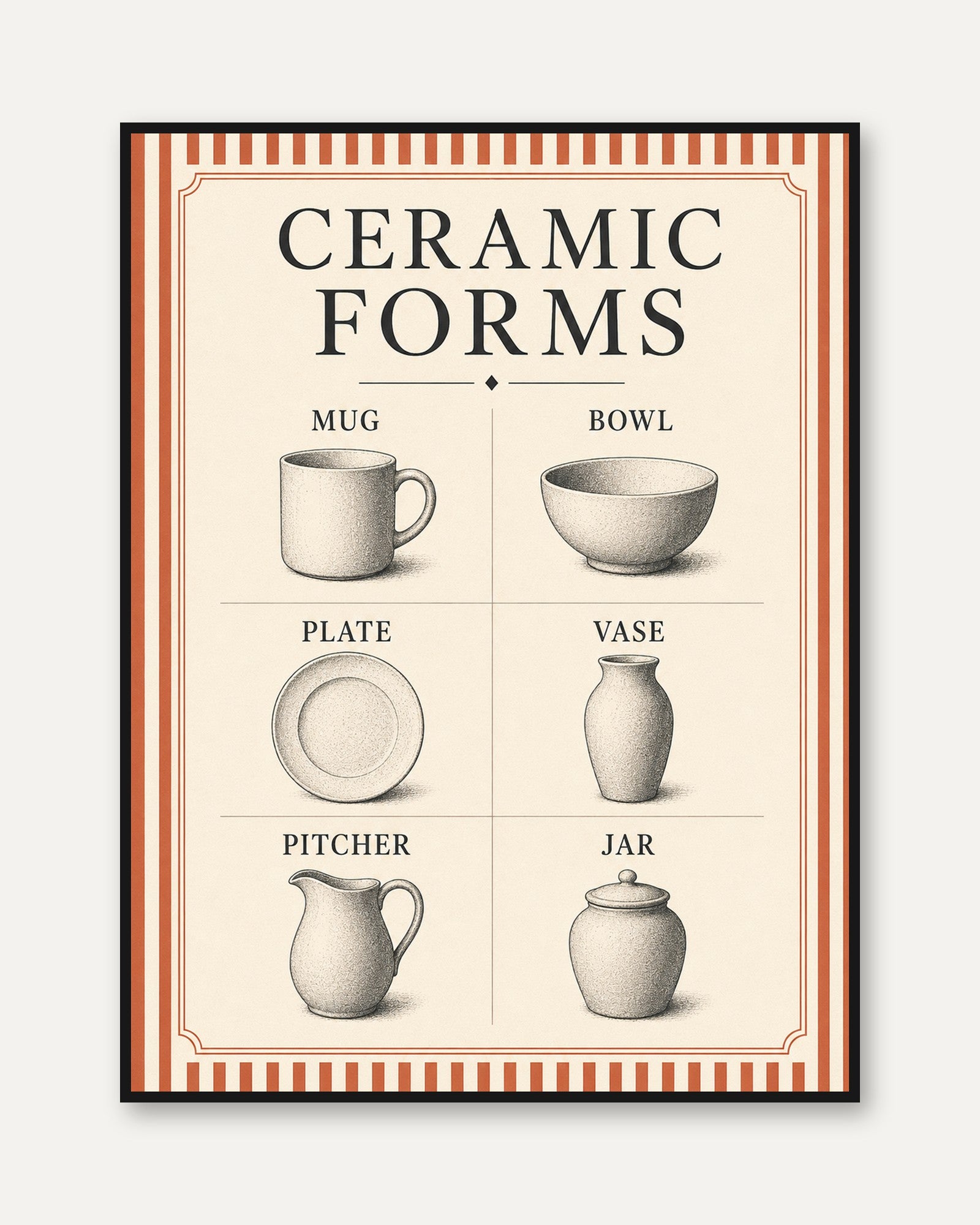 Kitchen Wall Art - framed