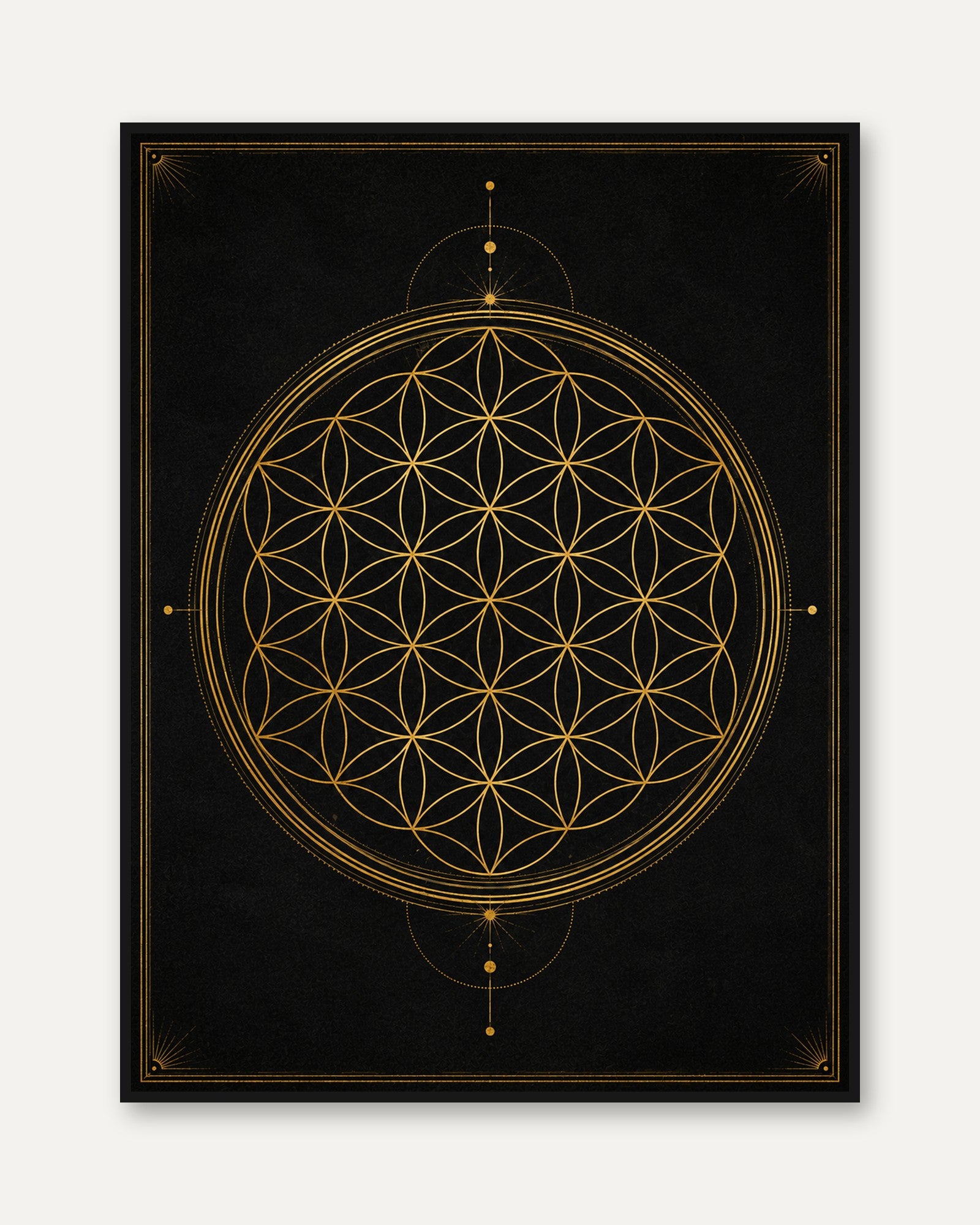 Meditation Wall Art - framed