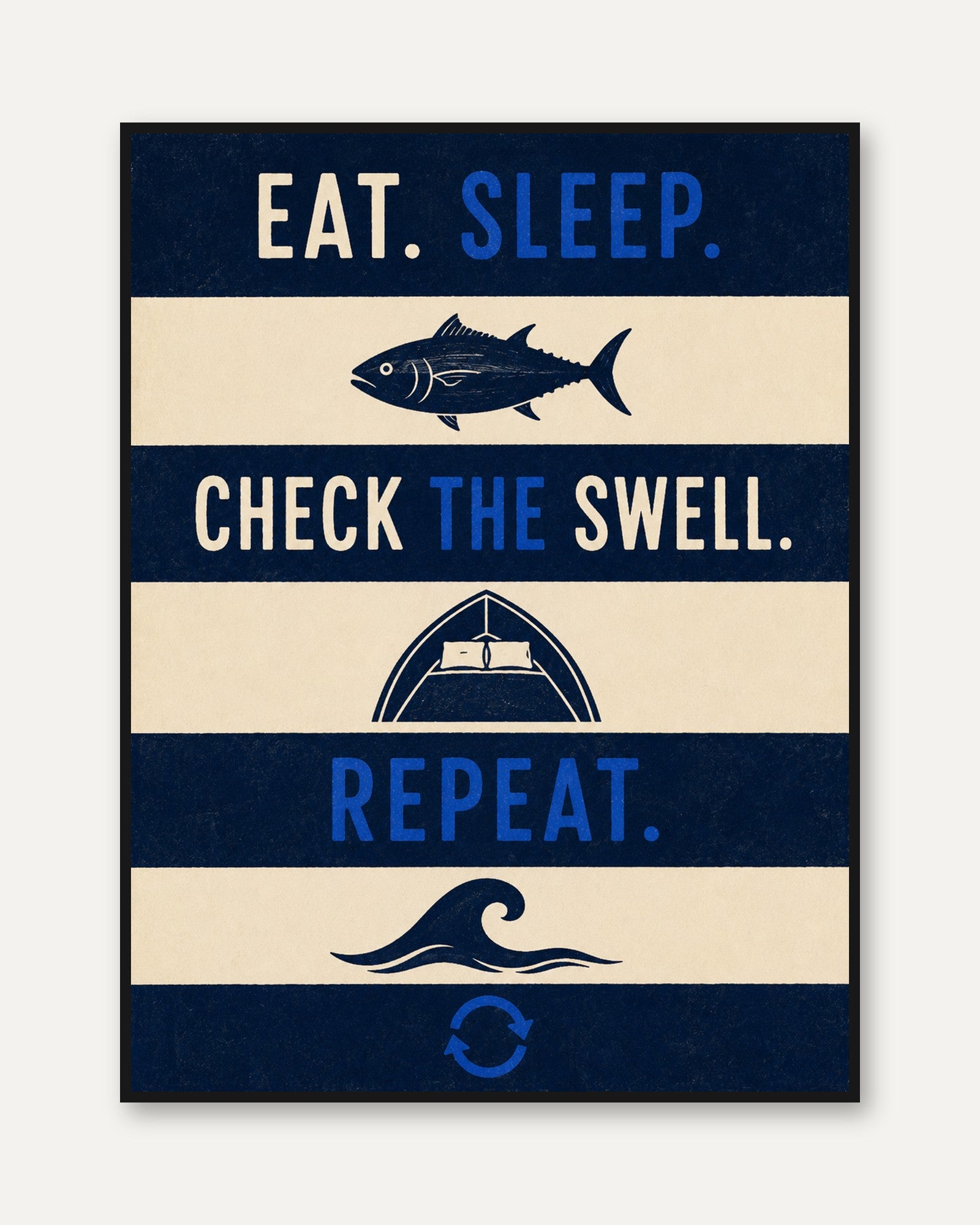 Surfing Wall Art - framed