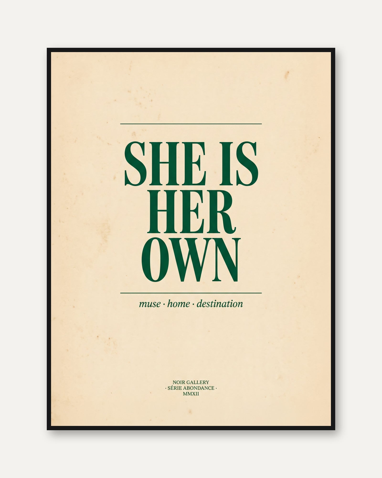 Feminist Quote Print - framed